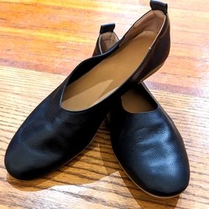 Everlane The Day Glove Size 8 Leather Shoes Black Womens Ballet Flats